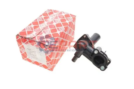 Фланець системи охолодження Ford Connect 1.8 TDCI 02- (з термостатом та ущільненням) FEBI BILSTEIN 45227 Купити в Україні