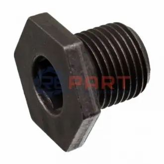 Болт зливу оливи + шайба Citroen Berlingo/Jumper/Jumpy/Peugeot Boxer/Expert/Partner 96- (M14x1.25) FEBI BILSTEIN 47129 Купити в Україні