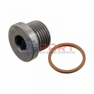 Болт зливу оливи + шайба BMW 5 (E60)/7 (E65)/X5 (E53/F15) (M18x1,5) FEBI BILSTEIN 48895 Купити в Україні