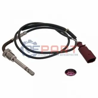 Датчик температури вихлопних газів (перед DPF) AUDI A4 B7, Q7 VW TOUAREG 2.0D-6.0D 10.02-08.15 Febi Bilstein 49262
