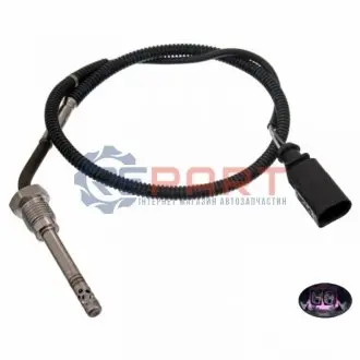 Фото 1 — Датчик, температура відпрацьованих газів FEBI BILSTEIN (49266) Фото Датчик, температура відпрацьованих газів FEBI BILSTEIN (49266) зображення 1