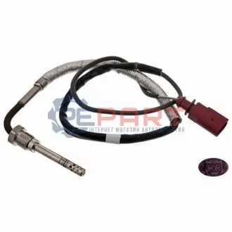 Фото 1 — Датчик, температура відпрацьованих газів FEBI BILSTEIN (49270) Фото Датчик, температура відпрацьованих газів FEBI BILSTEIN (49270) зображення 1