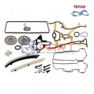 Фото ZESTAW ŁAŃCUCHA ROZRZĄDU OPEL Комплект цели привода распредвала FEBI BILSTEIN (49409) изображение 1