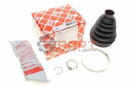 Фото Пильник ШРКШ (зовнішній) Renault Clio II 01-05/Kangoo 01-/Megane/Scenic 99-03 (26x80x117) (к-кт) FEBI BILSTEIN (49881) зображення 1