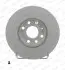 Фото Гальмівний диск переднійЛів/Прав CHEVROLET ASTRA, CORSA OPEL ASTRA G, ASTRA G CLASSIC, ZAFIRA A 1.2-2.0D 08.94-12.11 FERODO (DDF1041C) зображення 1