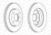Тормозной диск - (21103501070, 21120350107000) FERODO DDF1142 (фото 2)