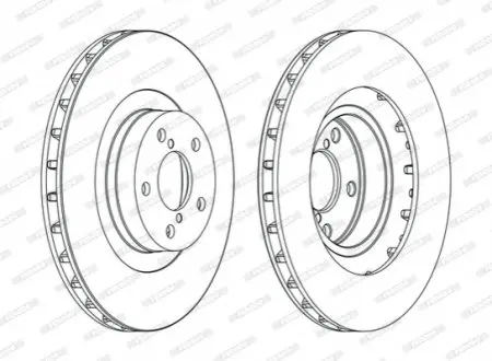 Диск тормозной FERODO DDF1175C Купить в Украине