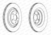 Диск тормозной - FERODO DDF1240C (95B615601A, 4F0615601F, 4F0615601D)