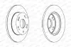 Фото Гальмівний диск задній Лів/Прав ACURA TSX HONDA ACCORD VII 2.0-3.0 09.02-12.08 FERODO (DDF1390C) зображення 2