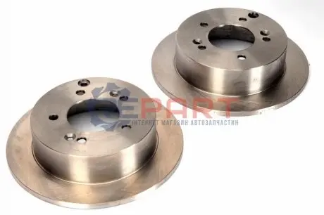 Фото 1 — Диск гальмівний (задній) Hyundai Sonata 06-10/Tucson/Kia Sportage 04- (262x10) FERODO (DDF1447) Фото Диск гальмівний (задній) Hyundai Sonata 06-10/Tucson/Kia Sportage 04- (262x10) FERODO (DDF1447) зображення 1
