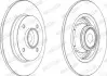 Диск гальмівний (задній) Citroen C3/C4 /Peugeot 207/307 05- (249х9) (+ABS) (з підшипником) FERODO (DDF1560) зображення 1