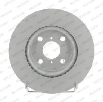 Гальмівний диск переднійЛів/Прав DAIHATSU CHARADE VIII TOYOTA YARIS, YARIS / VIOS 1.0-1.5H 01.05 FERODO DDF1587C