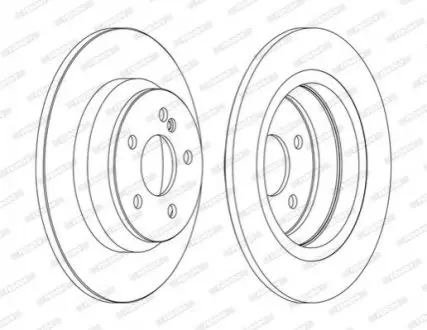Автозапчасть FERODO DDF1675C