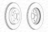 Фото Гальмівний диск заднійЛів/Прав CADILLAC XTS CHEVROLET CAMARO, MALIBU HYUNDAI I20 II, I30, I40 I CW, KONA, TUCSON KIA CEE'D, CEED, OPTIMA, PROCEED, RIO III 1.1D-6.2 07.08 FERODO (DDF1805C) зображення 2