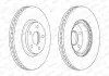 Диск гальмівний передн Лів/Прав VOLVO S60 II, S80 II, V60 I FORD MONDEO III, MONDEO IV 1.6-2.5 10.00-01.15 FERODO (DDF1835C1) зображення 2
