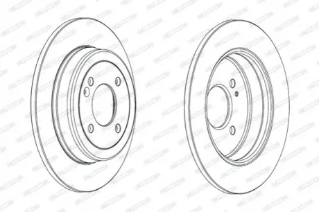 Гальмівний диск заднійЛів/Прав MAN TGE HYUNDAI ACCENT IV, ACCENT V, BAYON, ELANTRA IV, I20 ACTIVE, I20 I, I20 II, I20 III, INSTER, SOLARIS KIA RIO III 1.0-Electric 06.06 FERODO DDF2090C Купити в Україні