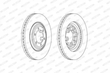 Автозапчасть FERODO DDF2372C