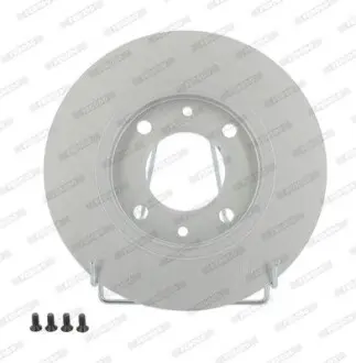 Гальмівний диск задній Лів/Прав CITROEN SAXO, XSARA, ZX PEUGEOT 106 II, 206, 306, 309 I 1.4-2.0D 03.86 FERODO DDF244C
