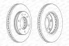 Диск тормозной передн Лев/Прав FORD RANGER 2.0D-3.2D 04.11 FERODO (DDF2462C1) изображение 1