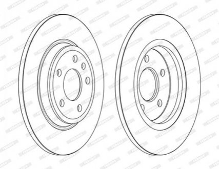 Автозапчасть FERODO DDF2599C