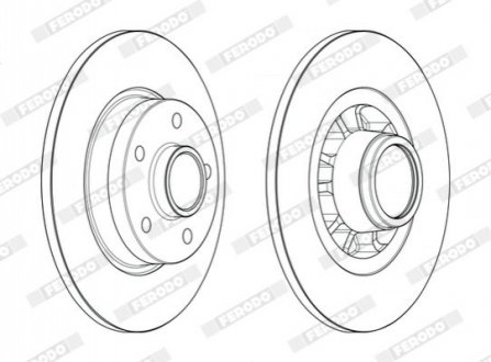 Автозапчастина FERODO DDF26021