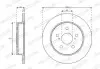Гальмівний диск задній Лів/Прав LEXUS ES, NX, UX TOYOTA C-HR, CAMRY, COROLLA CROSS, PRIUS, RAV 4 V, YARIS CROSS 1.2-3.5 07.14 FERODO (DDF2643C) зображення 2