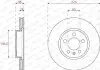 Диск тормозной (передний) Audi A1/VW Polo 17- (276x24) FERODO (DDF2664C) изображение 1
