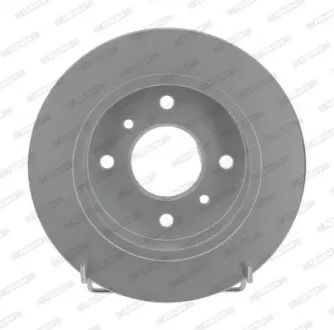 Гальмівний диск задній Лів/Прав NISSAN ALMERA II, PRIMERA 1.5-2.2D 06.90-11.06 FERODO DDF267C