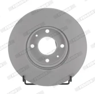 Гальмівний диск переднійЛів/Прав HYUNDAI ACCENT V, I20 ACTIVE, I20 II, SOLARIS KIA RIO IV 1.0-1.6 11.14 FERODO DDF2982C Купити в Україні