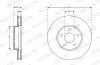 Фото Гальмівний диск переднійЛів/Прав FORD FOCUS IV 1.0-2.0D 01.18 FERODO (DDF3020C) зображення 3
