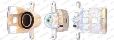 Гальмівний дисковий супорт передн Прав (відновлений) FORD FIESTA, FIESTA VI 1.0-1.6D 06.08-01.18 FERODO FCL695014