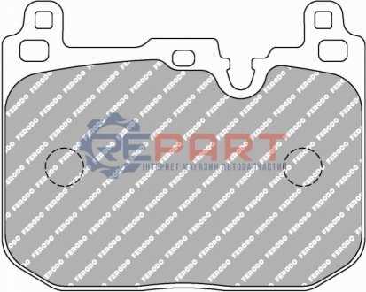 Гальмівні колодки, тюнінг FERODO FCP4611H