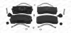 Комплект тормозных колодок задн/передн KB SB/SN5 MAN L2000, TGL I, TGL II, TGS I MERCEDES ACCELO, ACTROS MP2 / MP3, ACTROS MP4 / MP5, ANTOS, ATEGO, ATEGO 2, ATEGO 3 471.943-OM936.971 06.93- FERODO (FCV1277BFE) изображение 1