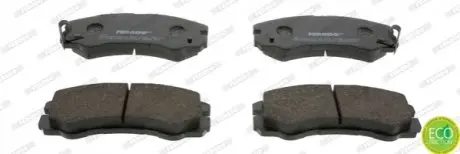 Комплект гальмівних колодок передн, ISUZU RODEO, TFR/TFS, TROOPER II, TROOPER III OPEL FRONTERA A, FRONTERA A SPORT, FRONTERA B, MONTEREY A, MONTEREY B 2.0-3.5 08.91-08.04 FERODO FDB1015 Купити в Україні