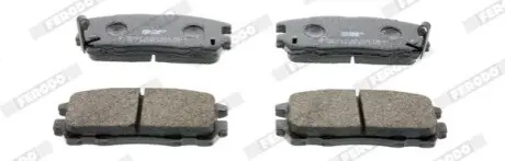 Фото Колодки гальмівні (задні) Opel Frontera A/B 92-04/Monterry A/B 91-99 FERODO (FDB1017) зображення 1
