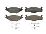 Комплект гальмівних колодок передн, SEAT CORDOBA, CORDOBA VARIO, IBIZA II VW POLO, POLO CLASSIC, POLO II, POLO III, POLO III CLASSIC 1.0-1.9D 10.81-12.02 FERODO (FDB1072) зображення 1