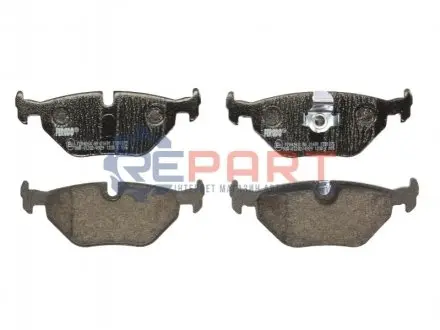 Комплект гальмівних колодок задн (із замком), BMW 5 (E39) 2.0-4.4 09.95-05.04 FERODO FDB1075 Купити в Україні