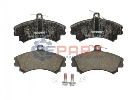 Фото Колодки гальмівні (передні) Mitsubishi Colt 04-12/Carisma/Space Star/Volvo S40/V40 95-06/Smart 04- FERODO (FDB1093) зображення 1