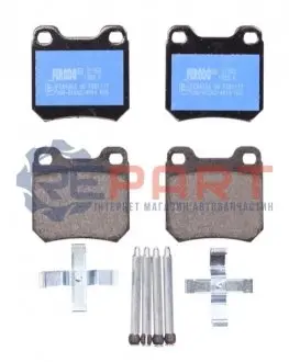 Фото Колодки гальмівні (задні) Opel Omega A/B 86-03/Vectra B 95-03/Senator A/B 84-93 FERODO (FDB1117) зображення 1