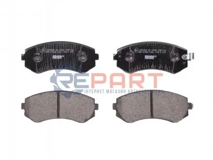 Фото 1 — Тормозные колодки дисковые FERODO (FDB1166) Фото Тормозные колодки дисковые FERODO (FDB1166) изображение 1