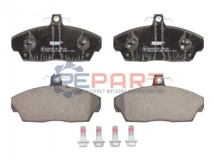 Фото Колодки гальмівні (передні) Land Rover Freelander 1.8/2.0 D/2.5 98-06 FERODO (FDB1291) зображення 1