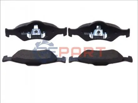 Комплект гальмівних колодок передн (із замком), FORD COURIER, FIESTA, FIESTA IV, KA MAZDA 121 III 1.0-1.8D 04.89-12.11 FERODO FDB1393
