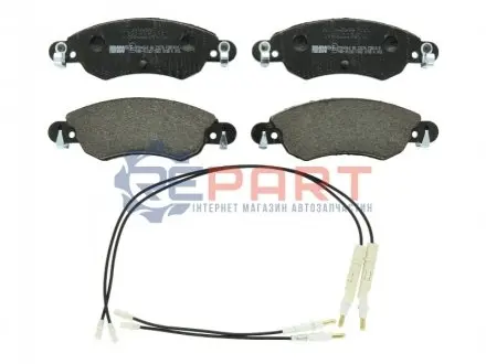 Фото Тормозные колодки дисковые FERODO (FDB1410) изображение 1