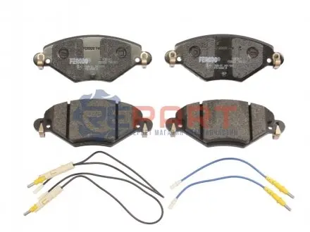 Фото Колодки гальмівні (передні) Citroen C5 01- (Bosch) (з датчиком) FERODO (FDB1411) зображення 1