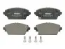 Фото Комплект гальмівних колодок передн, HONDA ACCORD VI MG ZR, ZS NISSAN ALMERA TINO, PRIMERA 1.6-2.5 03.97 FERODO (FDB1439) зображення 1