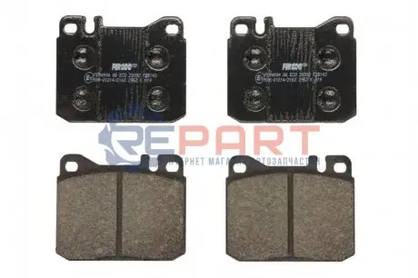 Фото 1 — Колодки гальмівні (передні) MB S-class (W116)/123 (S123)/SL (R107/C107) 71-85 FERODO (FDB143) Фото Колодки гальмівні (передні) MB S-class (W116)/123 (S123)/SL (R107/C107) 71-85 FERODO (FDB143) зображення 1