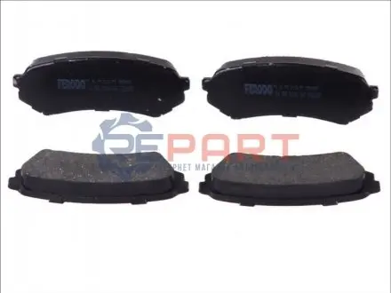 Фото 1 — Тормозные колодки дисковые FERODO (FDB1457) Фото Тормозные колодки дисковые FERODO (FDB1457) изображение 1