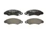 Комплект гальмівних колодок передн, SUBARU JUSTY II, JUSTY III SUZUKI SWIFT II 1.0-1.6 03.89 FERODO (FDB1459) зображення 1