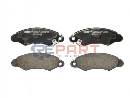 Комплект гальмівних колодок передн, SUBARU JUSTY II, JUSTY III SUZUKI SWIFT II 1.0-1.6 03.89 FERODO FDB1459