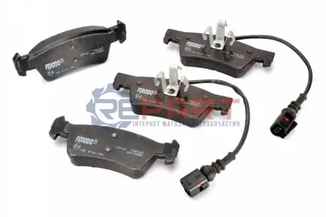 Фото Колодки гальмівні (задні) VW Touareg 02-10 (+датчики) замінено на 0 986 494 309 FERODO (FDB1460) зображення 1